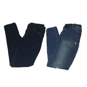 Old Navy Womens Size 6  Short Jeans 27x28 Lot Of Two Rockstar